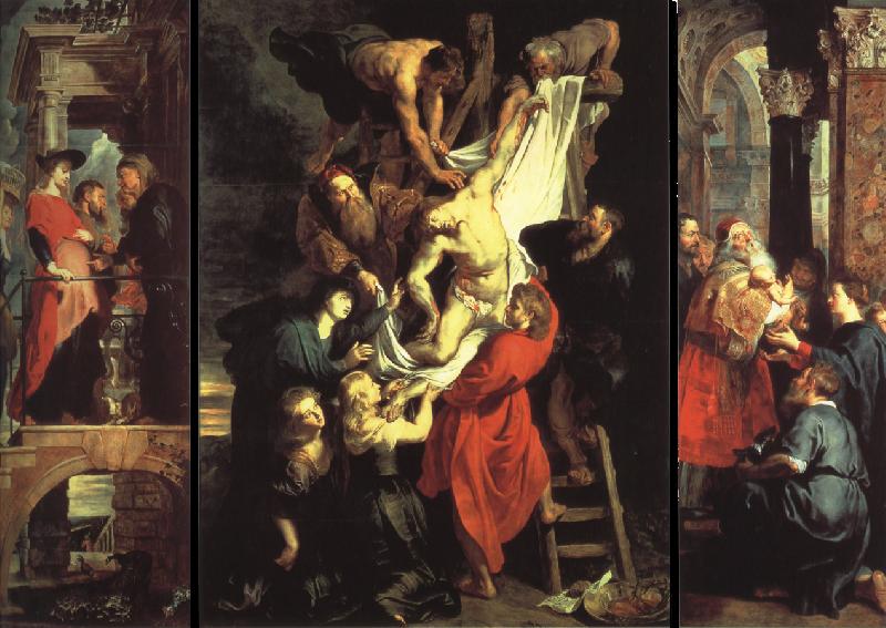 Peter Paul Rubens Christ on the cross oil painting image